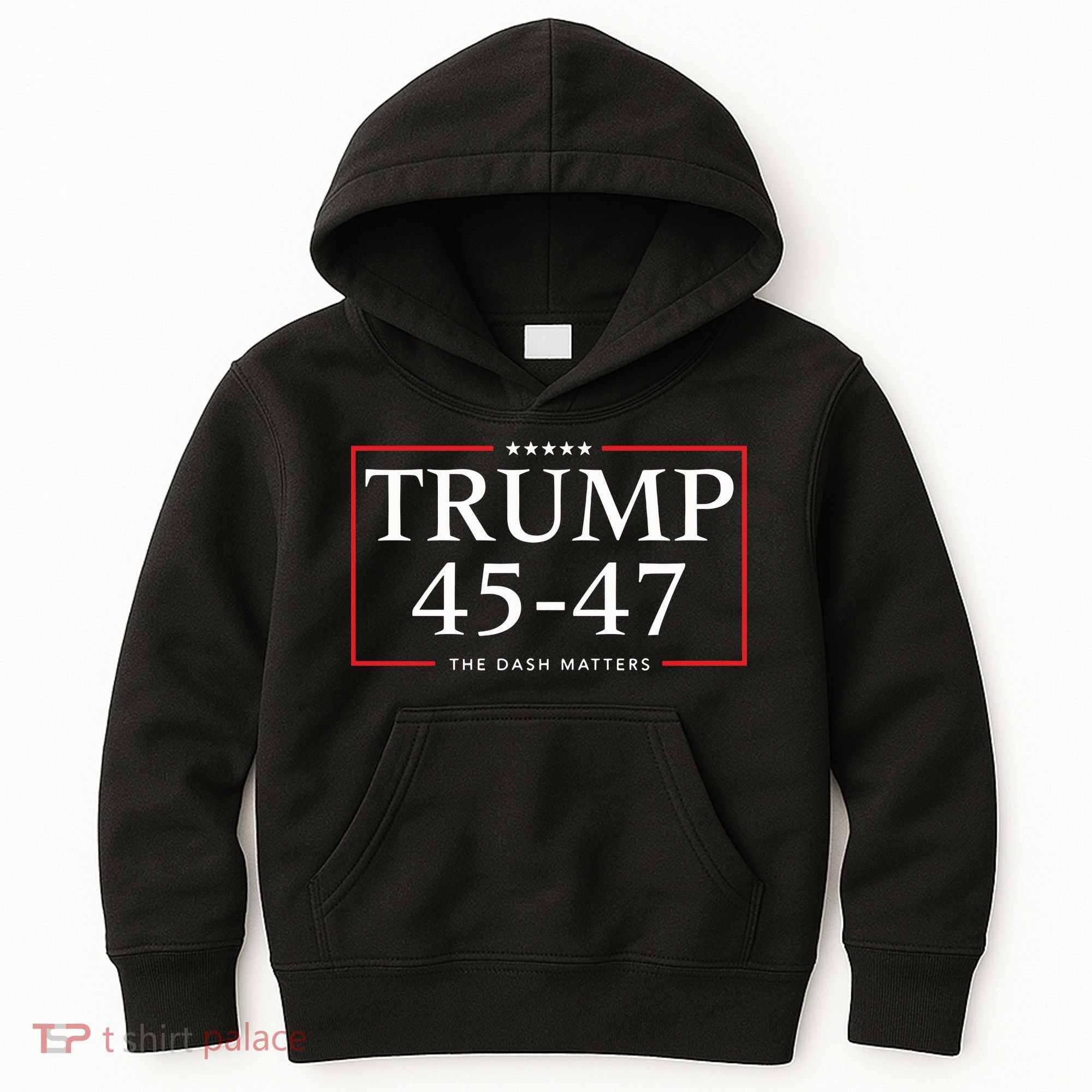 Rattletrap 1776 Trump 45 47 The Dash Matters Graphic Kids Hoodie
