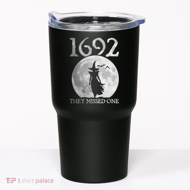Retro 1692 They Missed One Witch Salem 1692 Halloween Witch Tumbler
