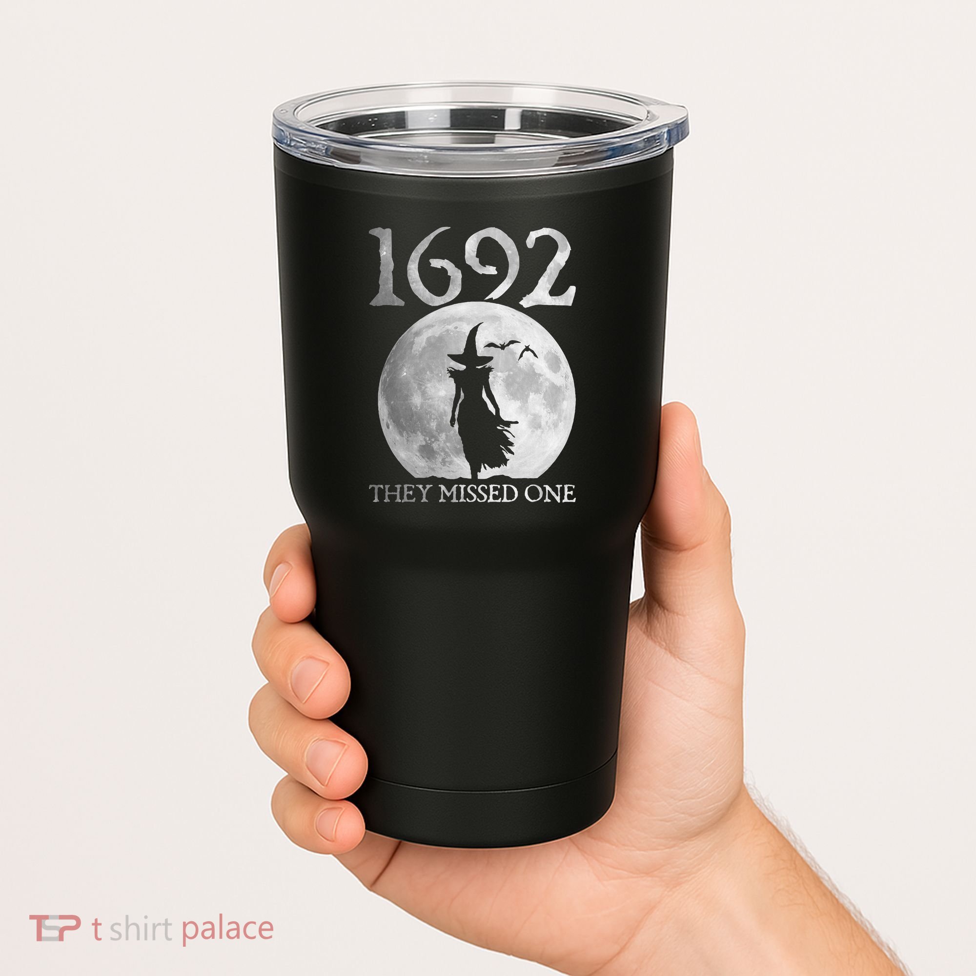 Retro 1692 They Missed One Witch Salem 1692 Halloween Witch Tumbler