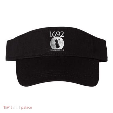 Retro 1692 They Missed One Witch Salem 1692 Halloween Witch Visor