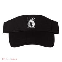 Retro 1692 They Missed One Witch Salem 1692 Halloween Witch Visor thumb 0