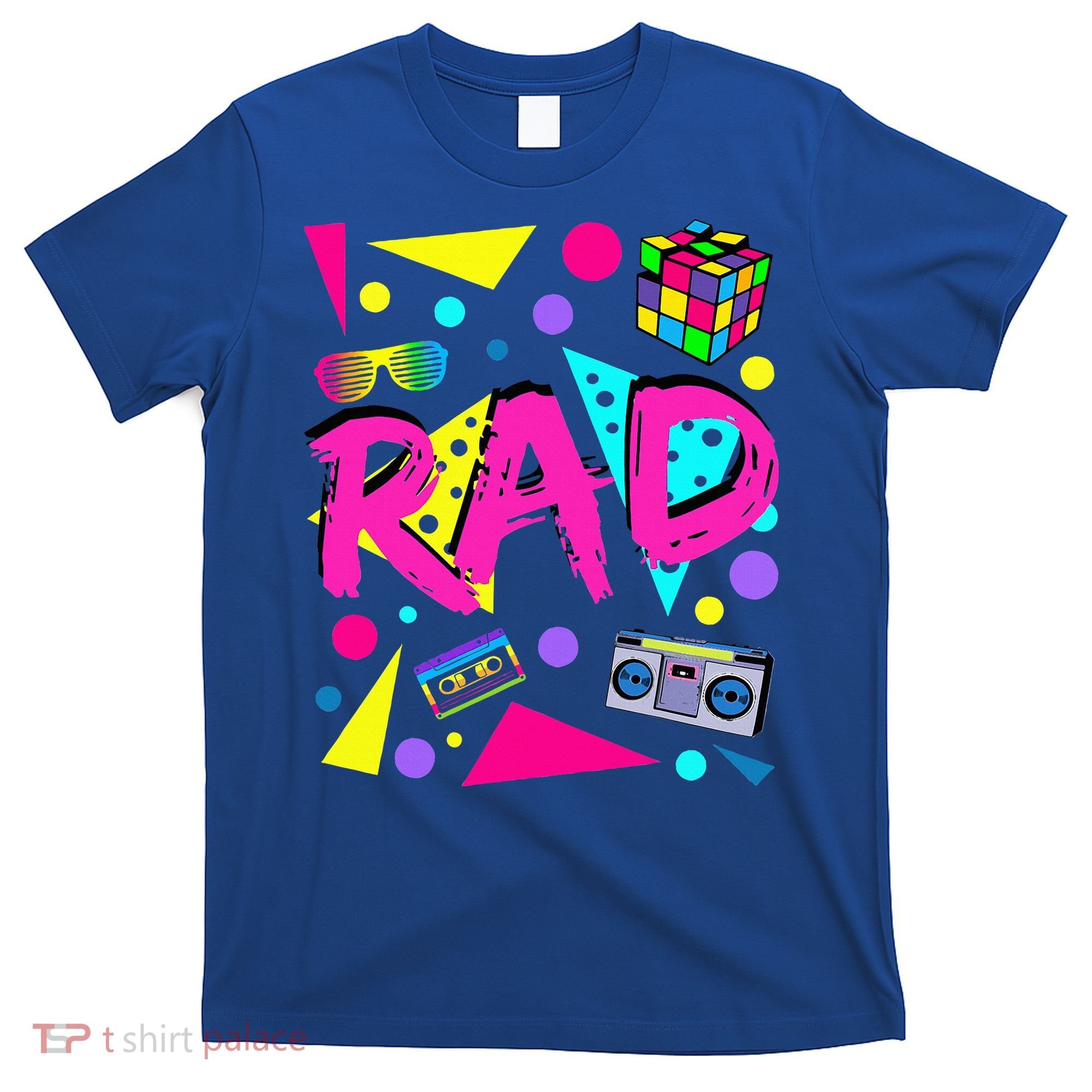 Rad 1980s Vintage Eighties Costume Party T-Shirt