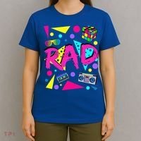 Rad 1980s Vintage Eighties Costume Party T-Shirt thumb 4