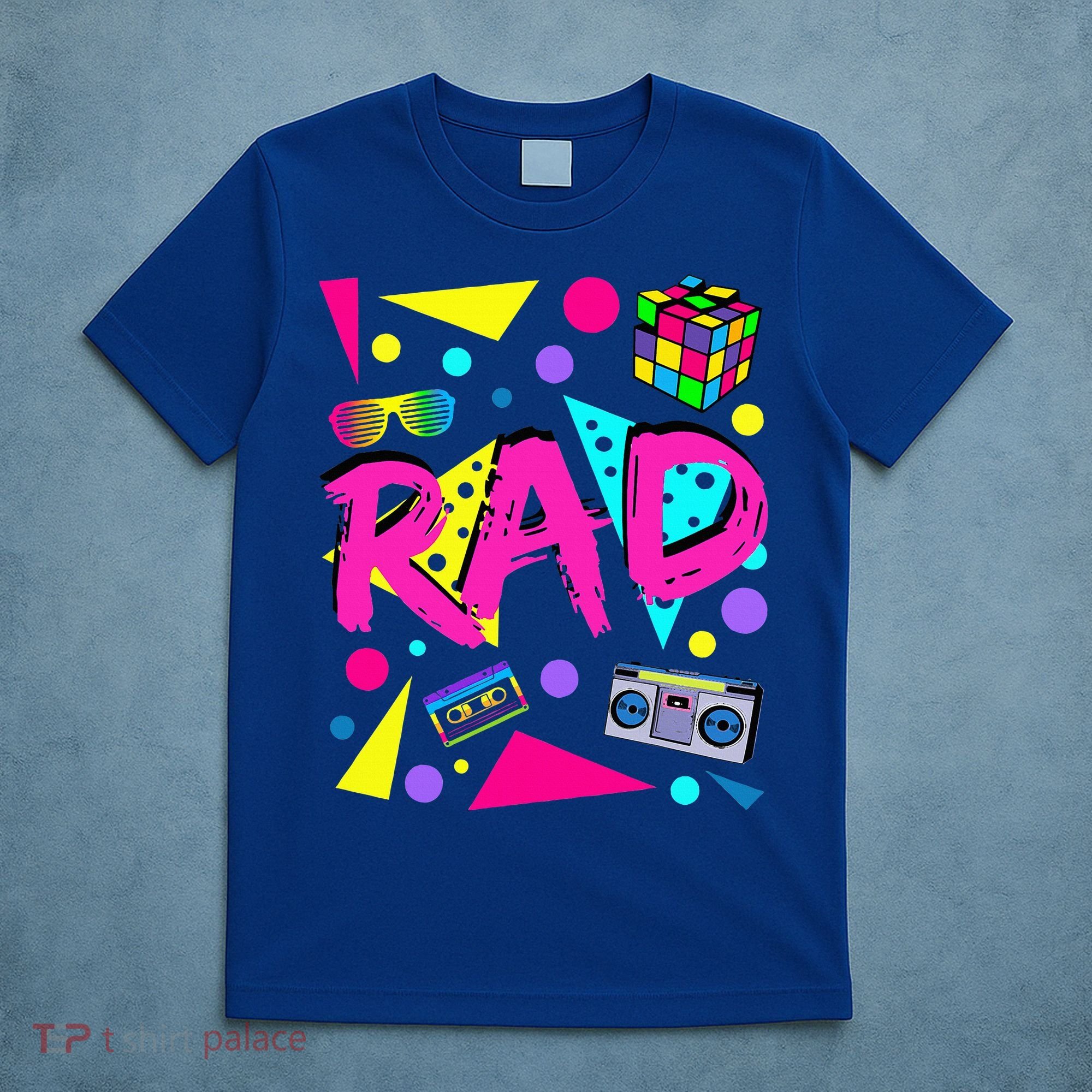 Rad 1980s Vintage Eighties Costume Party T-Shirt