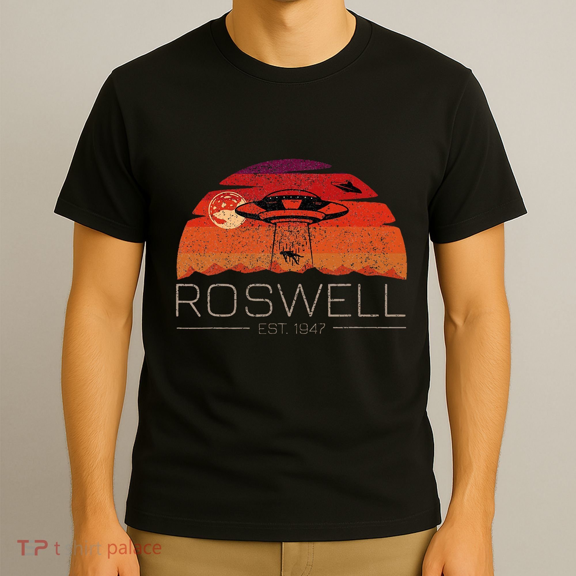 Roswell 1947 Vintage Alien Ufo New Mexico T-Shirt