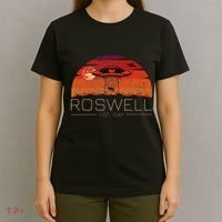 Roswell 1947 Vintage Alien Ufo New Mexico T-Shirt thumb 4