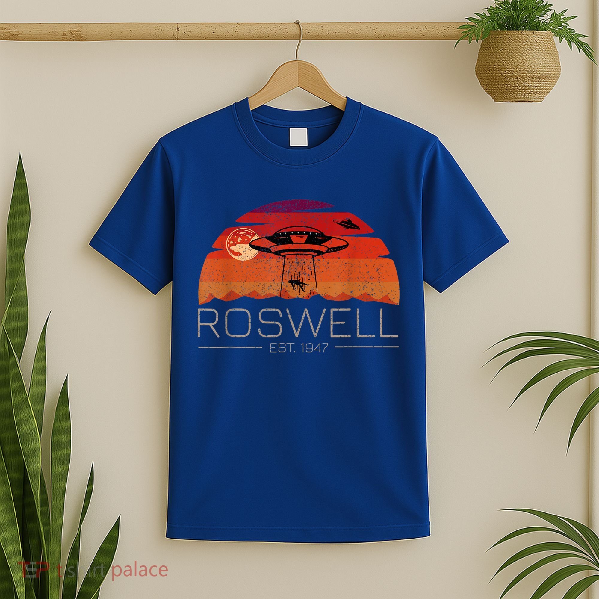 Roswell 1947 Vintage Alien UFO New Mexico T-Shirt