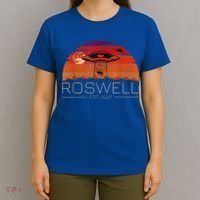 Roswell 1947 Vintage Alien UFO New Mexico T-Shirt thumb 4