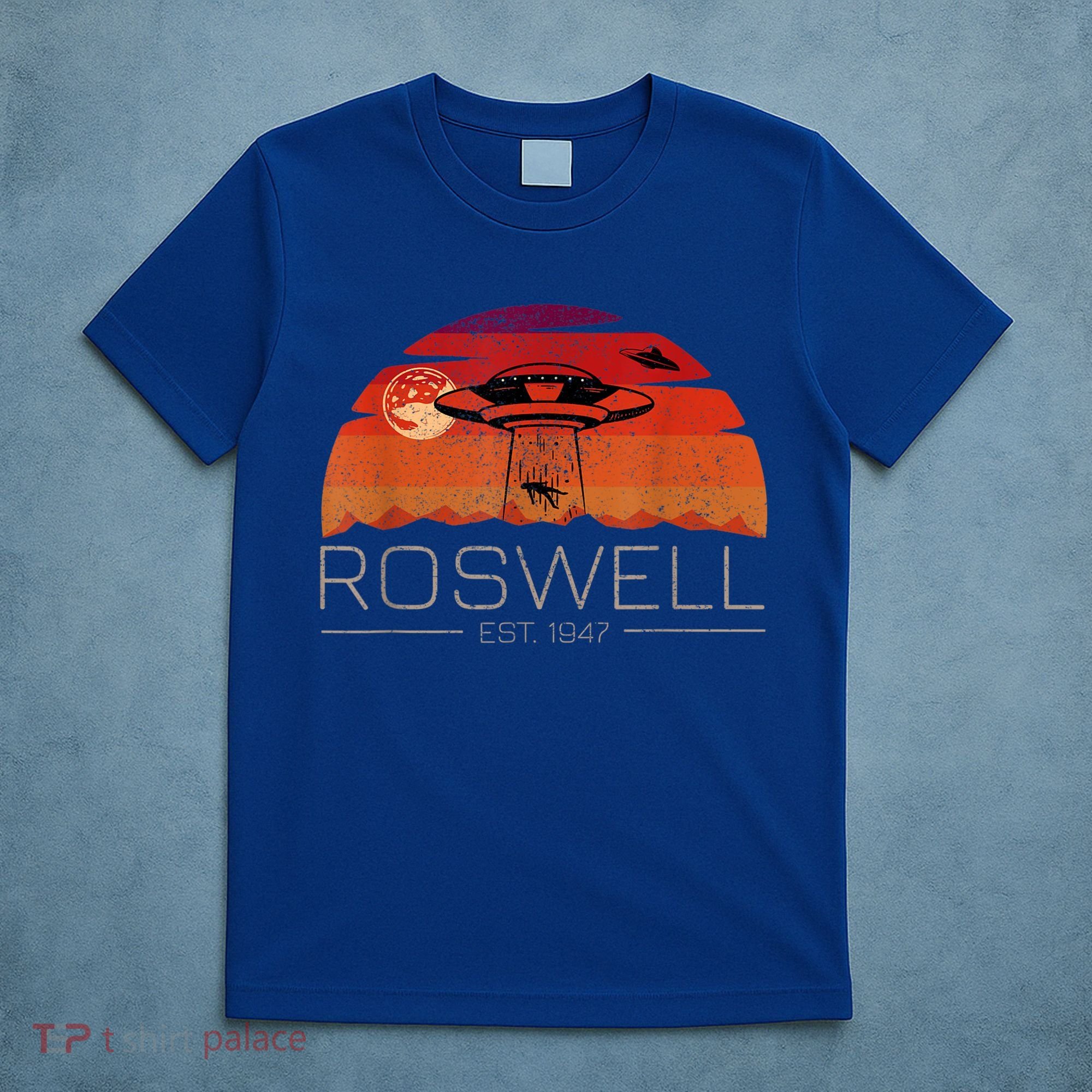 Roswell 1947 Vintage Alien UFO New Mexico T-Shirt