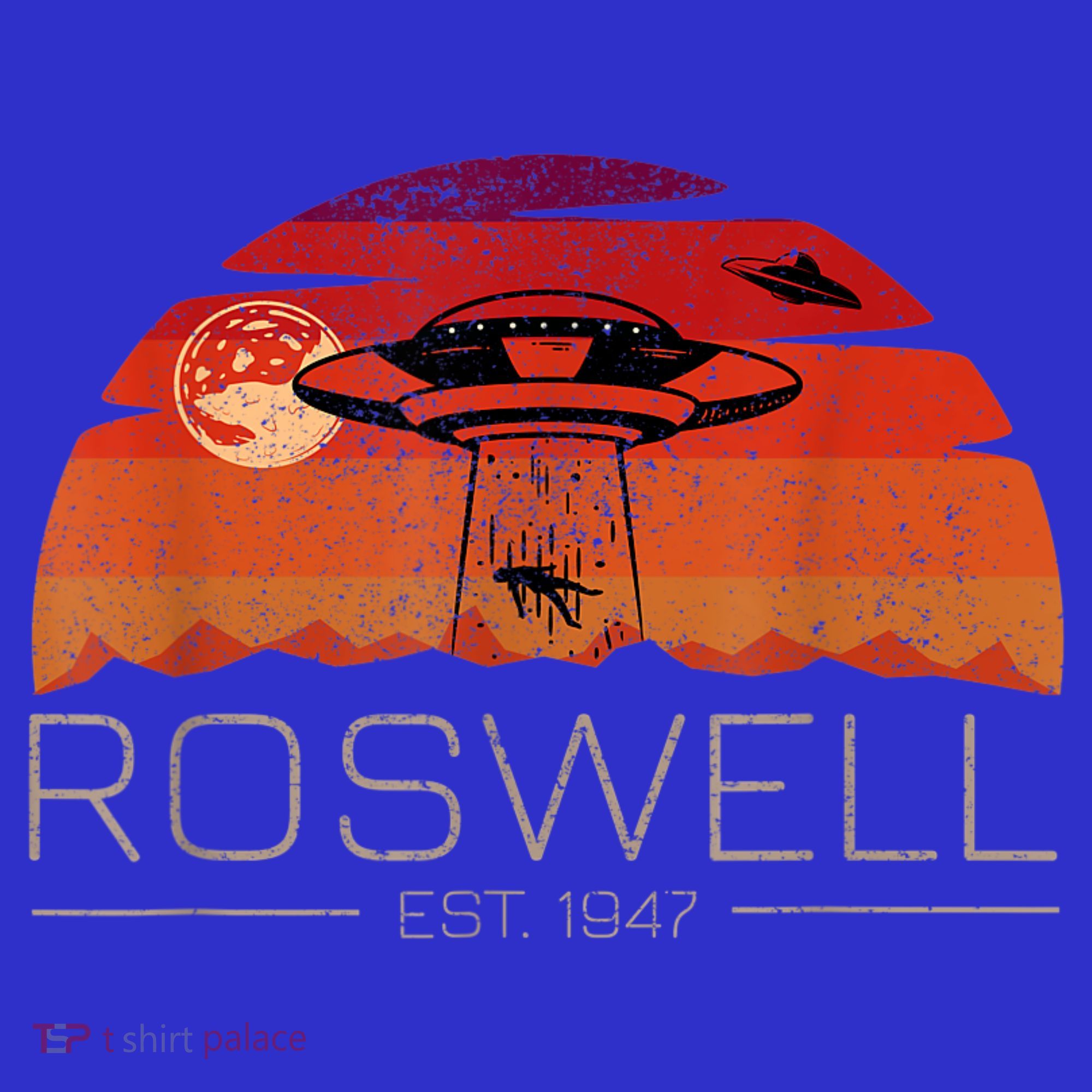 Roswell 1947 Vintage Alien UFO New Mexico T-Shirt