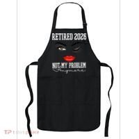 Retired 2026 Not My Problem Anymore Makeup Apron thumb 0