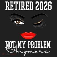 Retired 2026 Not My Problem Anymore Makeup Tumbler thumb 3