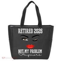 Retired 2026 Not My Problem Anymore Makeup Tote Bag thumb 0