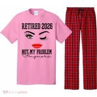 Retired 2026 Not My Problem Anymore Makeup Pajama Set thumb 0