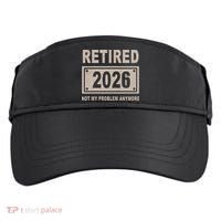 Retired 2026 Not My Problem Anymore Adult Drive Performance Visor thumb 0
