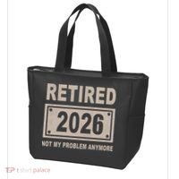 Retired 2026 Not My Problem Anymore Tote Bag thumb 3