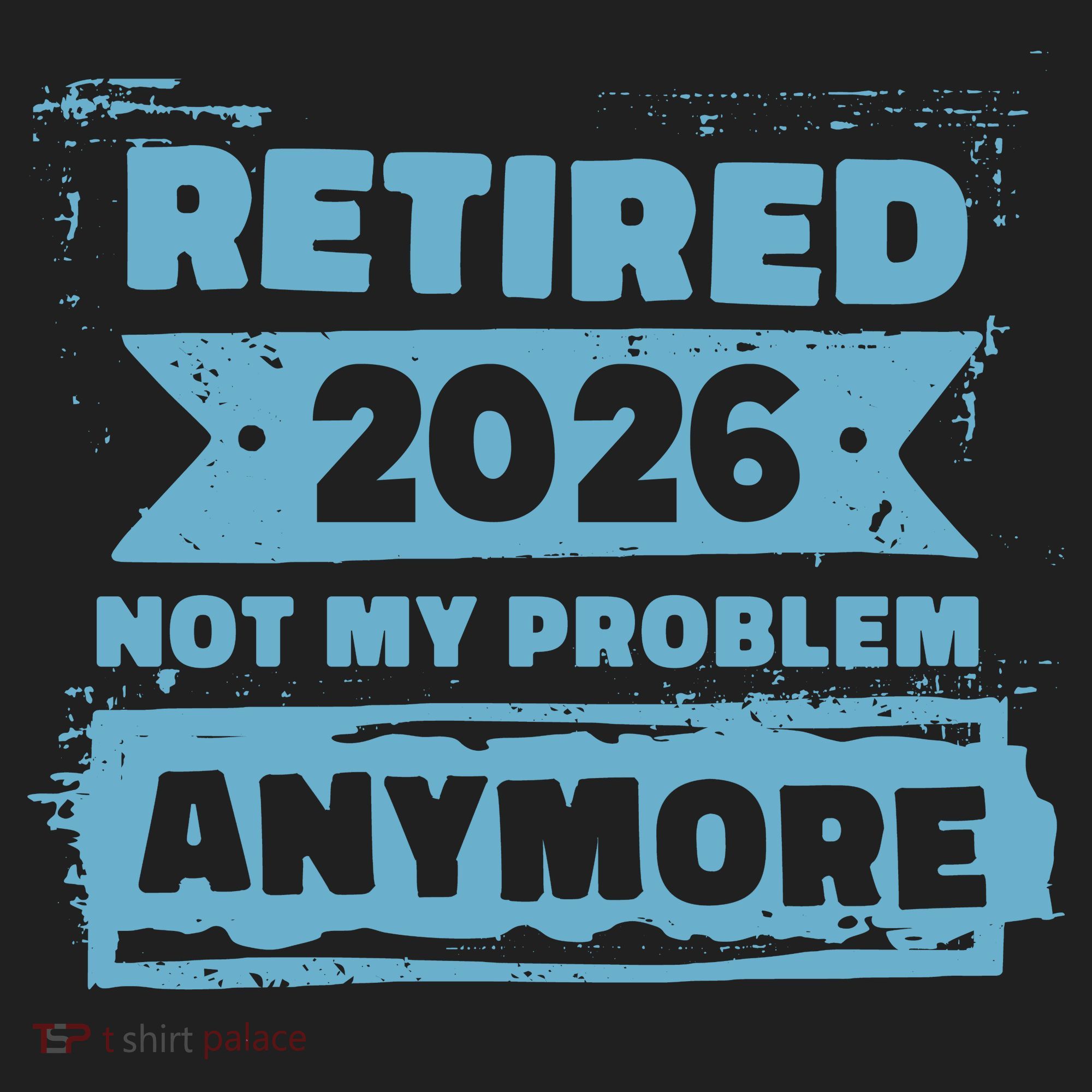 Retired 2026 Not My Problem Anymore Crop Fleece Hoodie
