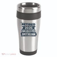 Retired 2026 Not My Problem Anymore 16oz Travel Tumbler thumb 0