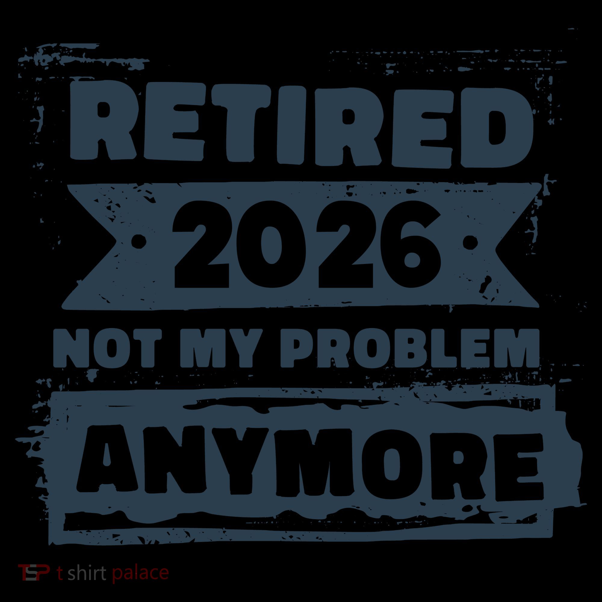 Retired 2026 Not My Problem Anymore 16oz Travel Tumbler