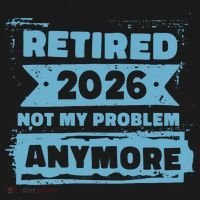 Retired 2026 Not My Problem Anymore Tank Top thumb 6