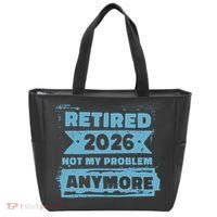 Retired 2026 Not My Problem Anymore Tote Bag thumb 0