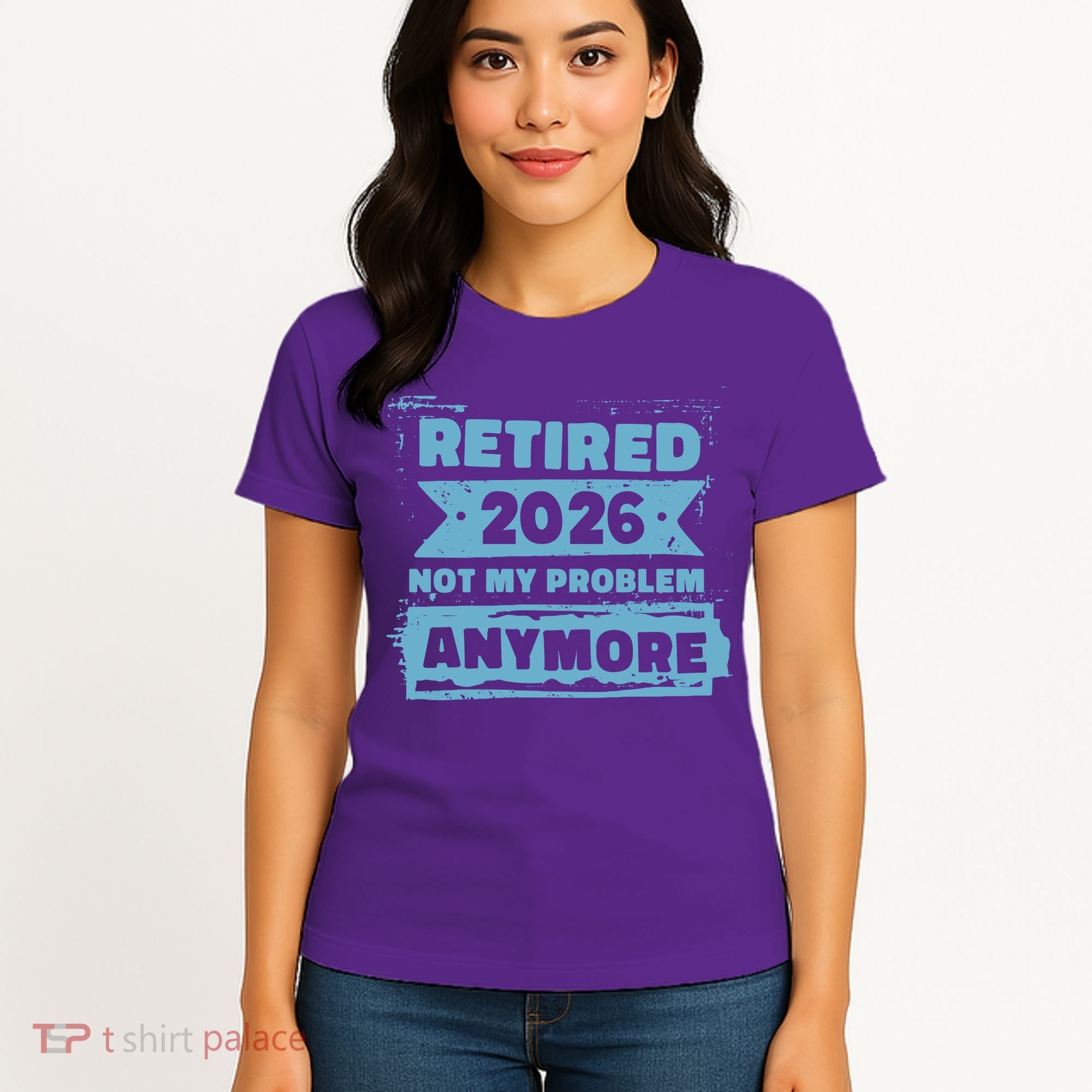 Retired 2026 Not My Problem Anymore Women's T-Shirt