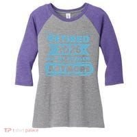 Retired 2026 Not My Problem Anymore Women's Tri-Blend 3/4-Sleeve Raglan Shirt thumb 0