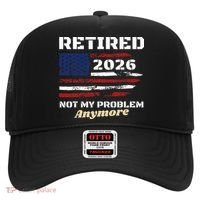 Retired 2026 Not My Problem Anymore American US Flag Hat thumb 0