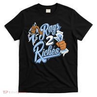 Rags 2 Riches Blue Matching Tee For Men Women T-Shirt thumb 0