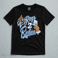 Rags 2 Riches Blue Matching Tee For Men Women T-Shirt thumb 5