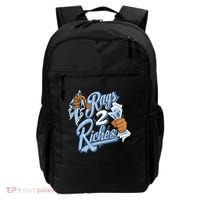 Rags 2 Riches Blue Matching Tee For Men Women Backpack thumb 0