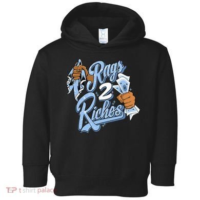 Rags 2 Riches Blue Matching Tee For Men Women Toddler Hoodie