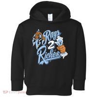 Rags 2 Riches Blue Matching Tee For Men Women Toddler Hoodie thumb 0