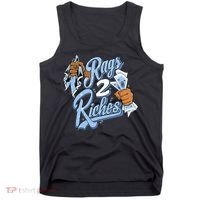 Rags 2 Riches Blue Matching Tee For Men Women Tank Top thumb 0