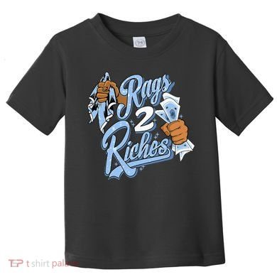 Rags 2 Riches Blue Matching Tee For Men Women Toddler T-Shirt