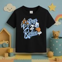 Rags 2 Riches Blue Matching Tee For Men Women Toddler T-Shirt thumb 3