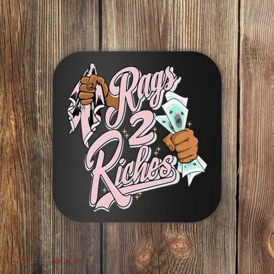 Rags 2 Riches Retro Easter 5s Matching Coaster