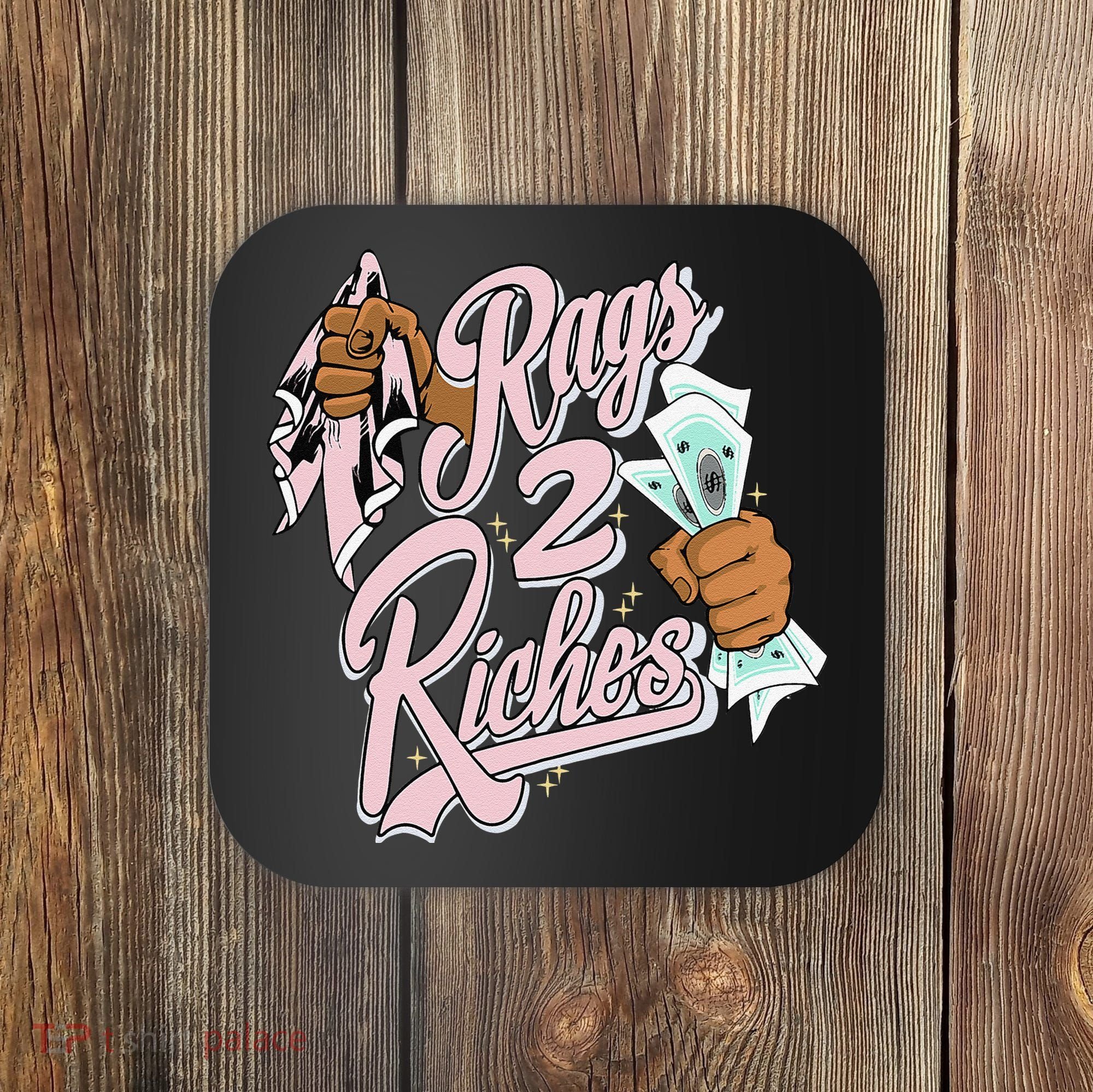 Rags 2 Riches Retro Easter 5s Matching Coaster