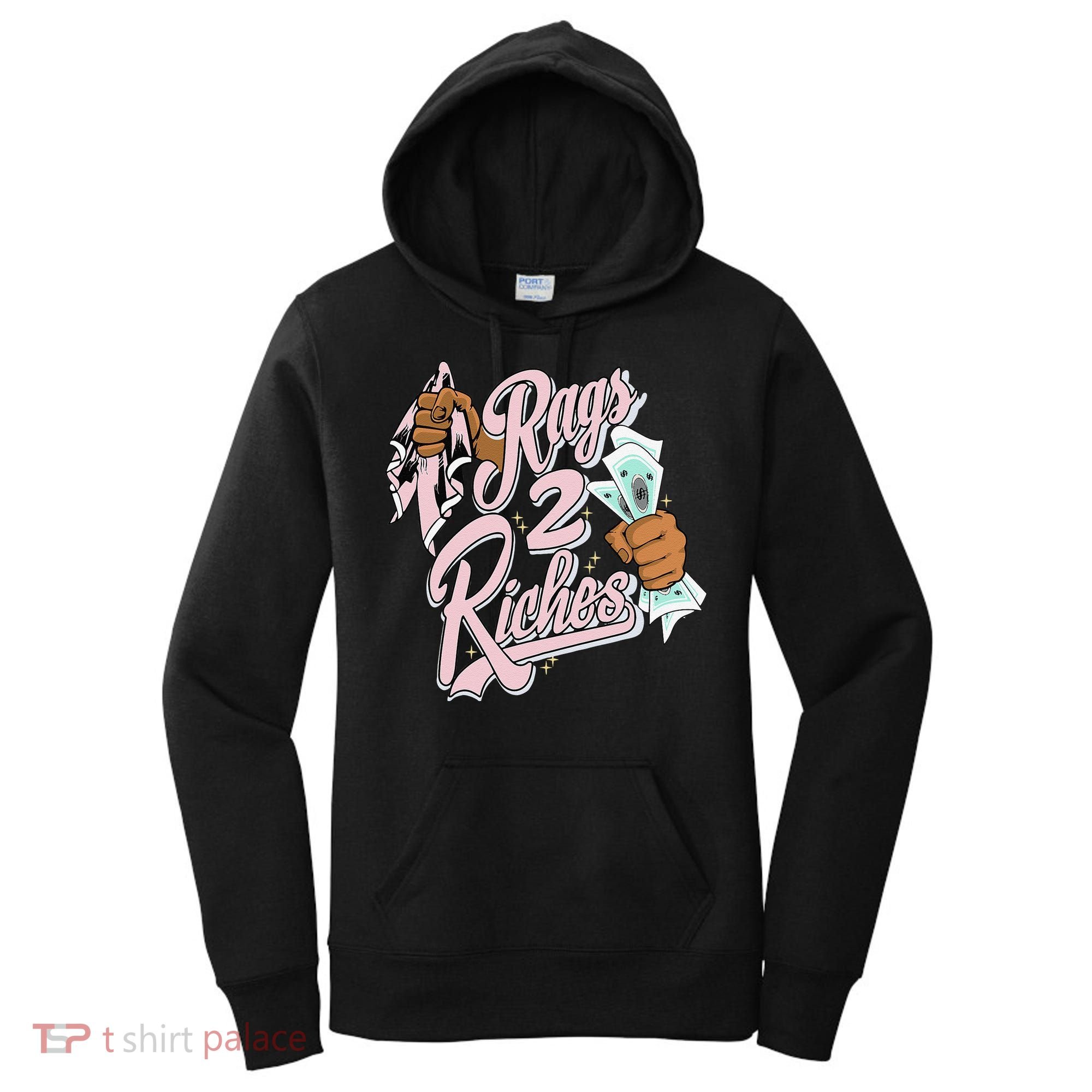 Rags 2 Riches Retro Easter 5s Matching Women's Hoodie