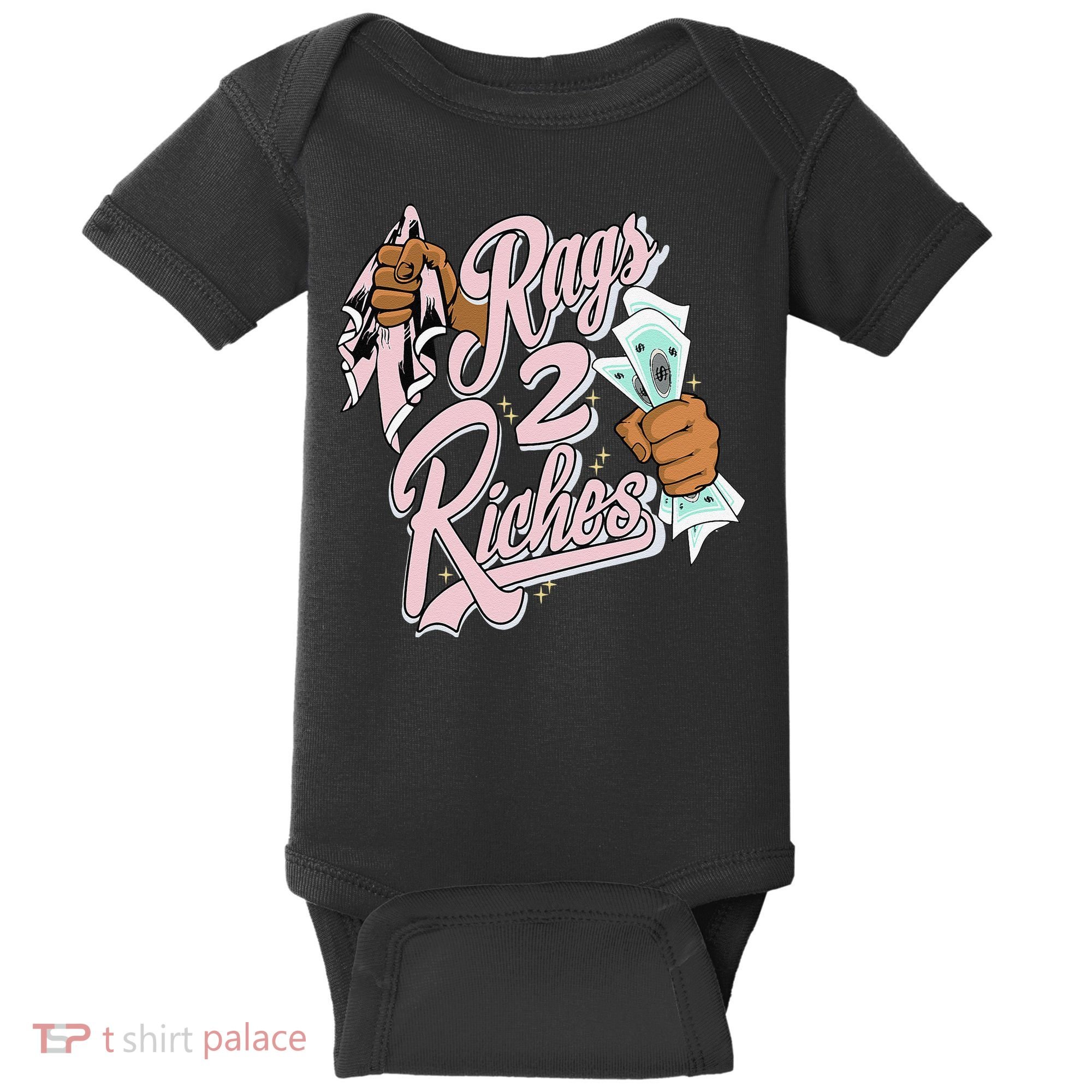 Rags 2 Riches Retro Easter 5s Matching Baby Bodysuit