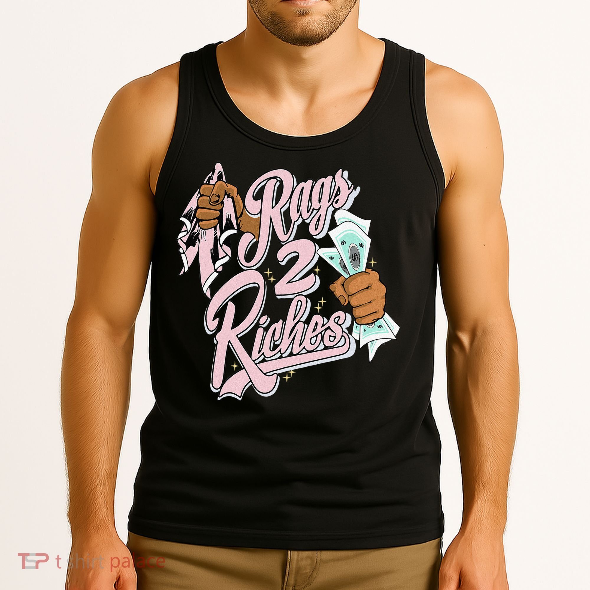 Rags 2 Riches Retro Easter 5s Matching Tank Top