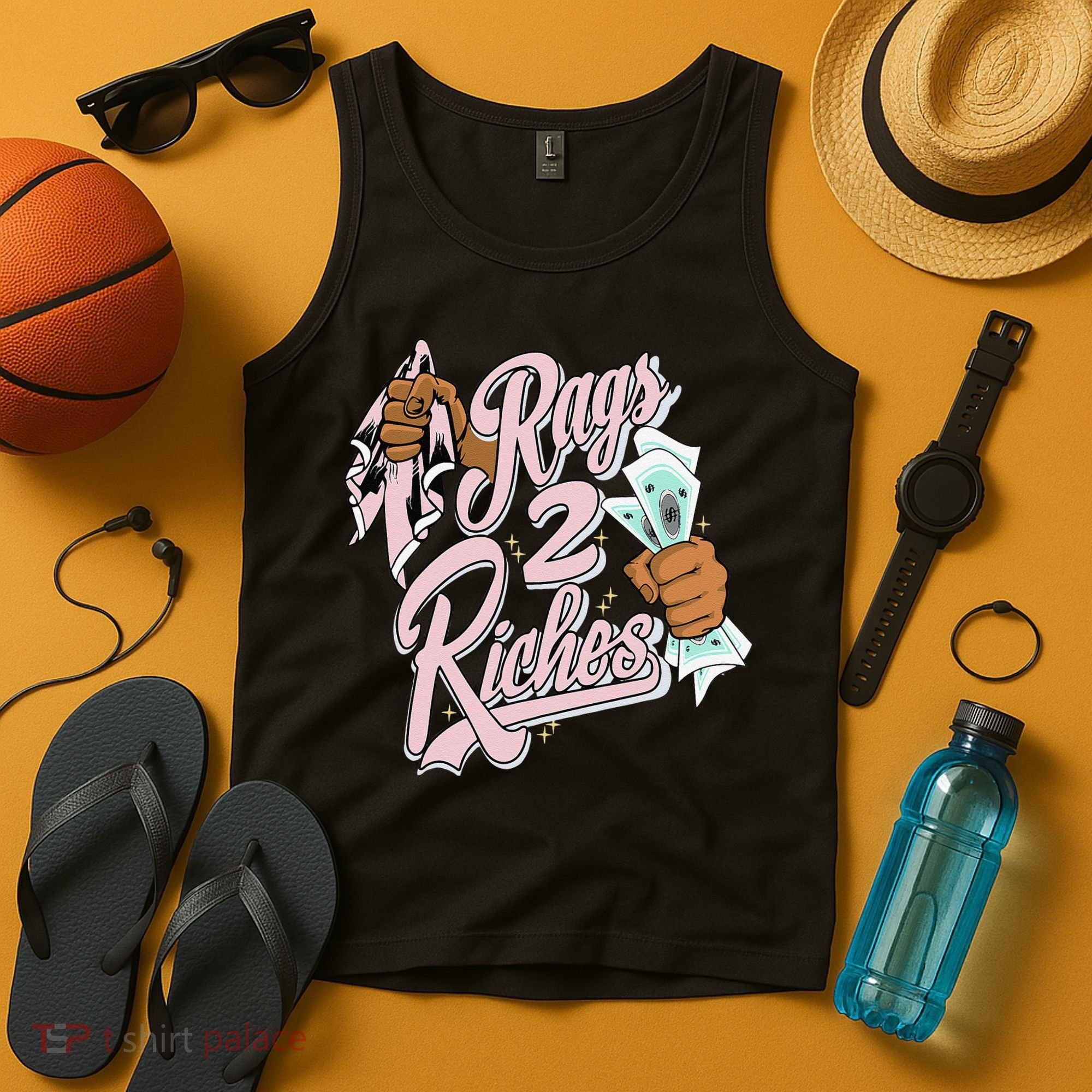 Rags 2 Riches Retro Easter 5s Matching Tank Top