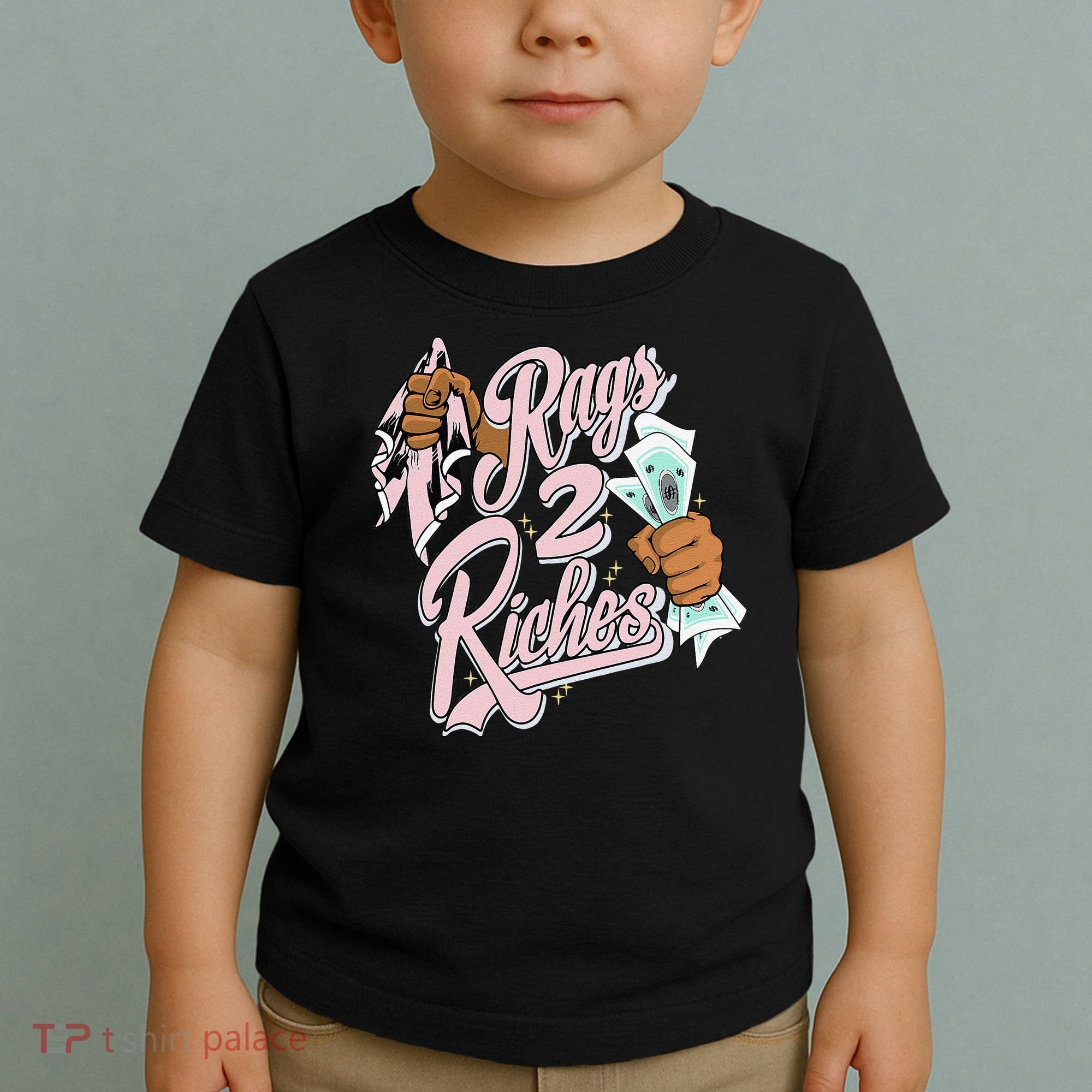 Rags 2 Riches Retro Easter 5s Matching Toddler T-Shirt