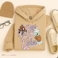 Rags 2 Riches Retro Easter 5s Matching Hoodie thumb 4