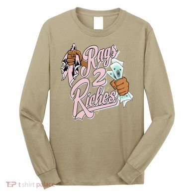 Rags 2 Riches Retro Easter 5s Matching Long Sleeve Shirt