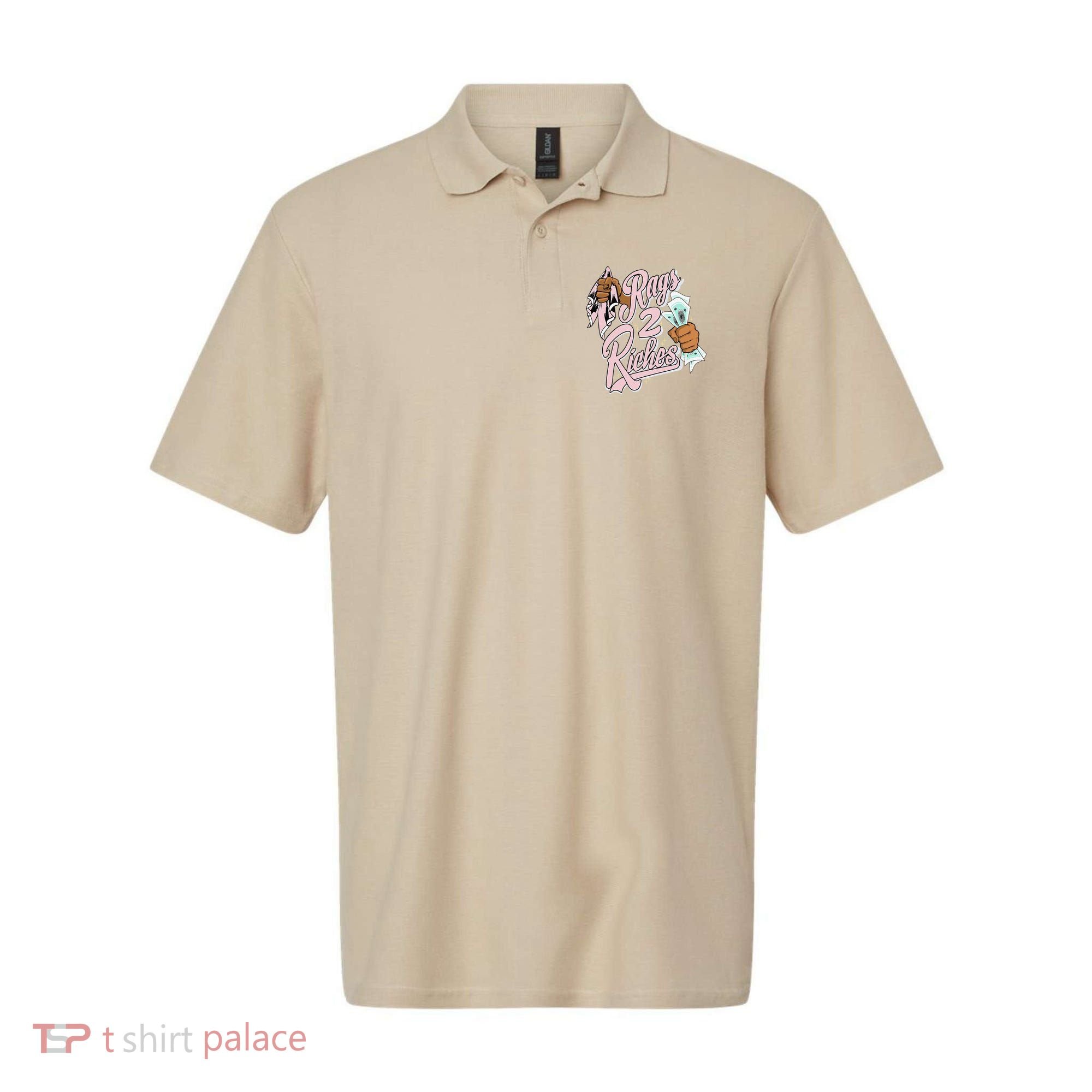 Rags 2 Riches Retro Easter 5s Matching Polo