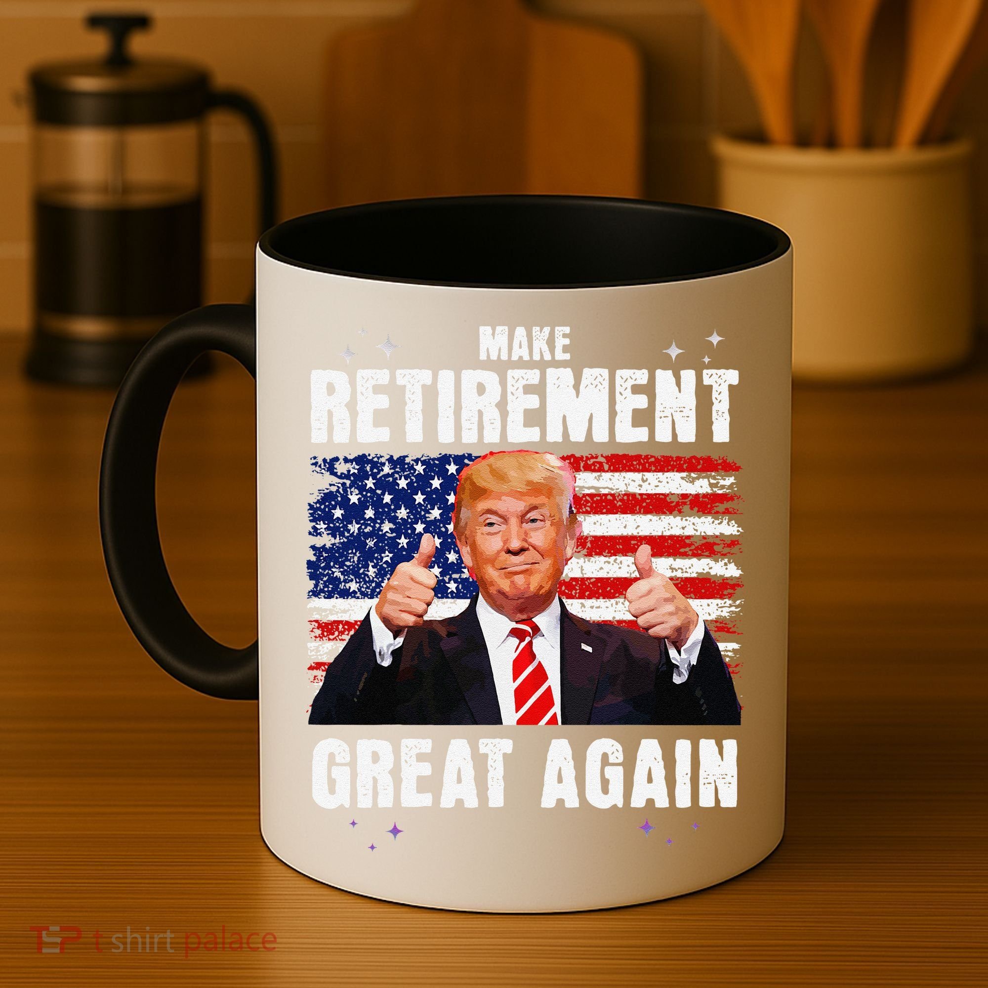 Make Retirement Great Great Again Trump Coffee Mug