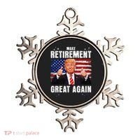 Make Retirement Great Great Again Trump Ornament thumb 0