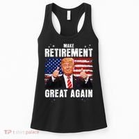 Make Retirement Great Great Again Trump Women's Tank Top thumb 0