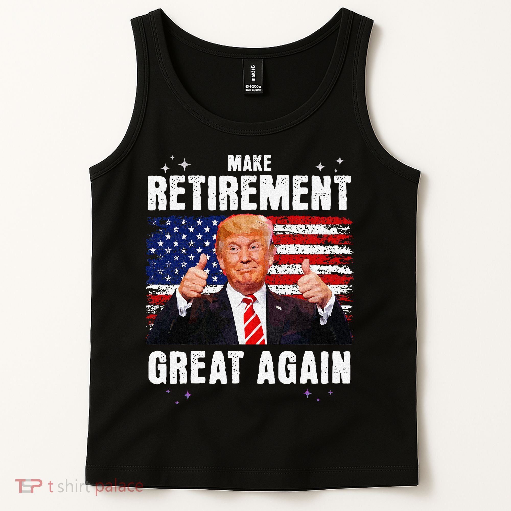 Make Retirement Great Great Again Trump Tank Top